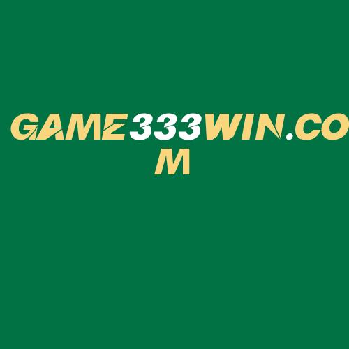 Logo da GAME333WIN